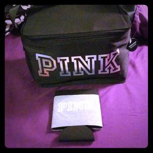 Black PINK by VS cooler and coozie